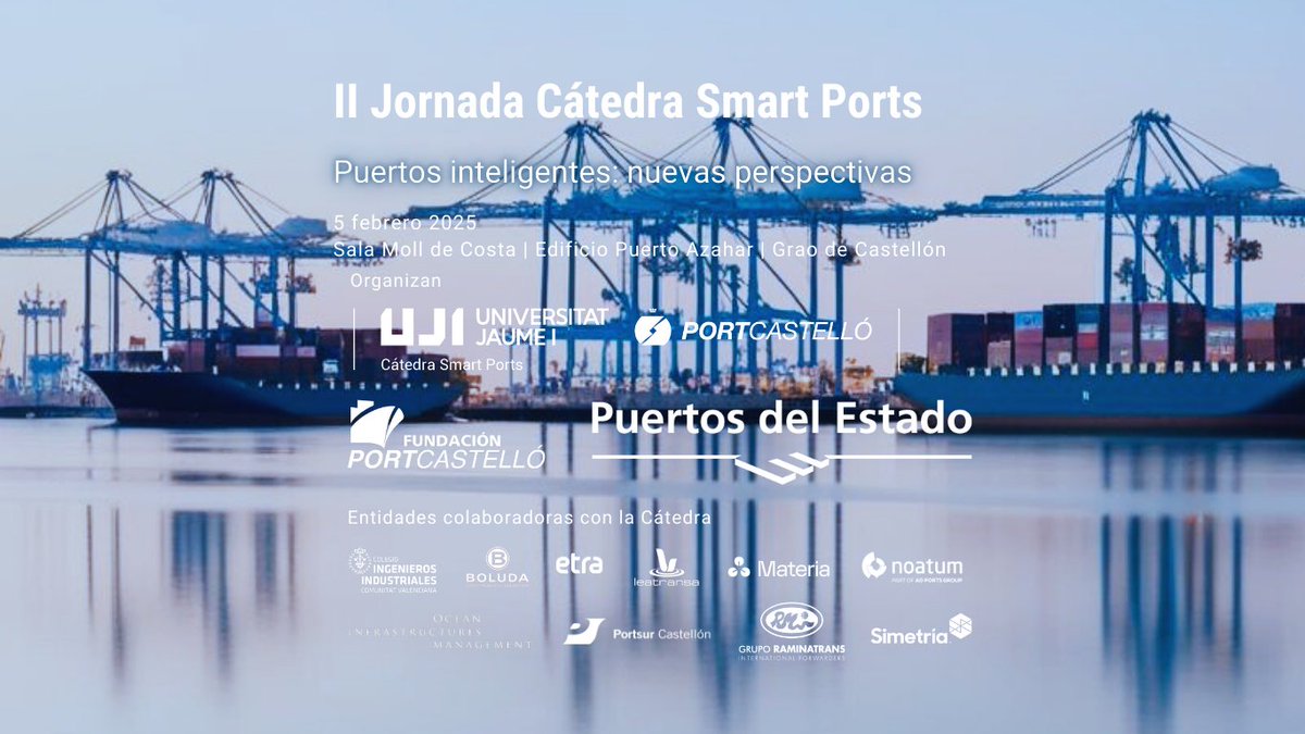 Cátedra Smart Ports UJI tweet media
