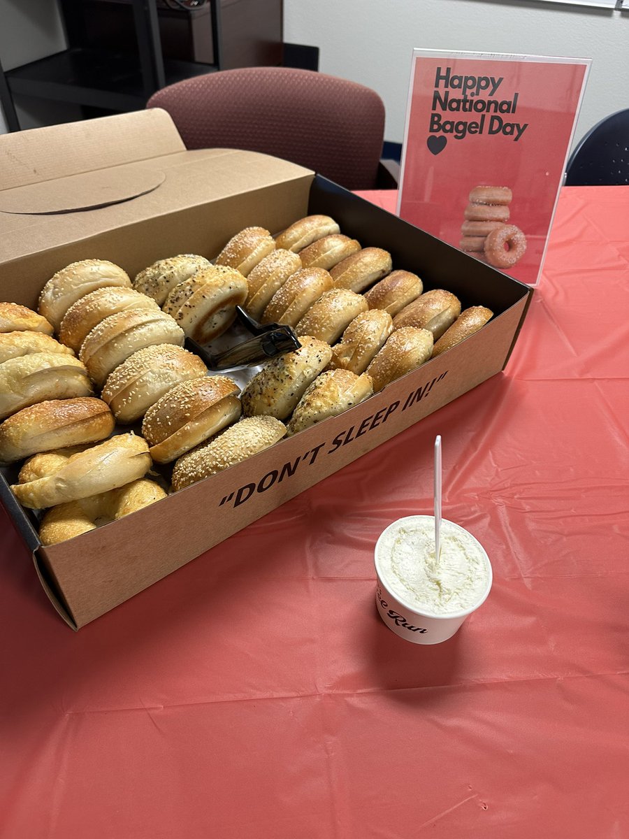 Bagels… because Excellence is our Expectation for breakfast too✨🥯
#nationalbagelday