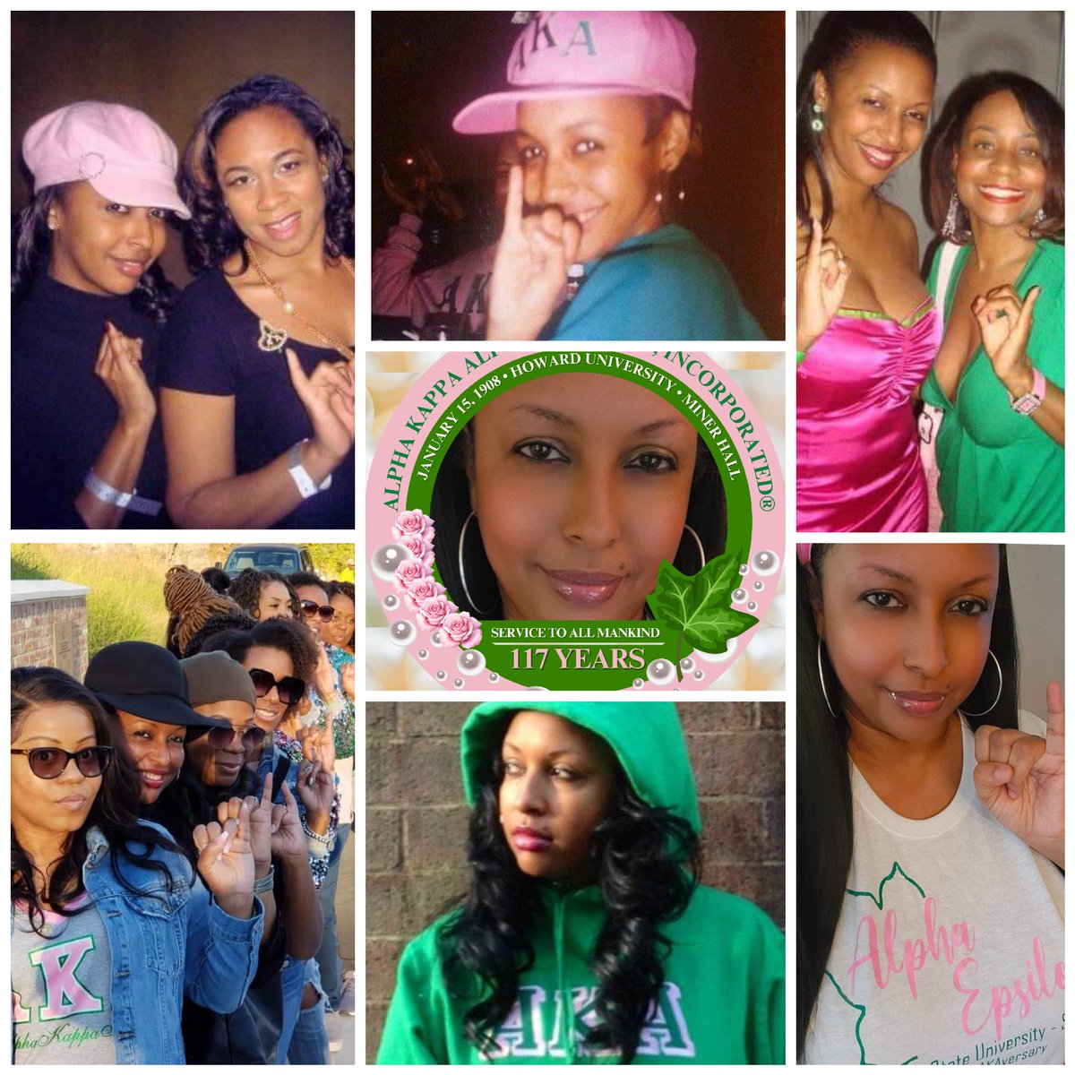 Lizzs_Lockeroom's tweet image. Happy Founders' Day to my Phenomenal Sorors of Alpha Kappa Alpha Sorority Inc. 117 Years of "Service to All Mankind." Special Love to my Chapter Sorors, Alpha Epsilon and my linesisters from Spring 94. SKEE-WEE MY SORORS!!!!!!!!!!!!!!!!!!!!!! 💚💗 #AKA1908 #117  #J15 #AEMade #D9
