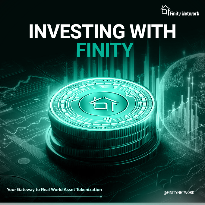 Finity_Network's tweet photo. $Finity Network Is Changing The Investment World. 

 By Offering: 

👉Real-Estate Through Tokenization  
👉Fractional Ownership Investment  
👉Blockchain Security & Transparency  

Ready To Transform Your Investment Strategy?

Join and Unlock a New Era of Investment Possibilities: https://t.co/ZBljzkKV5o 

#RWA #tokenization #FinityNetwork