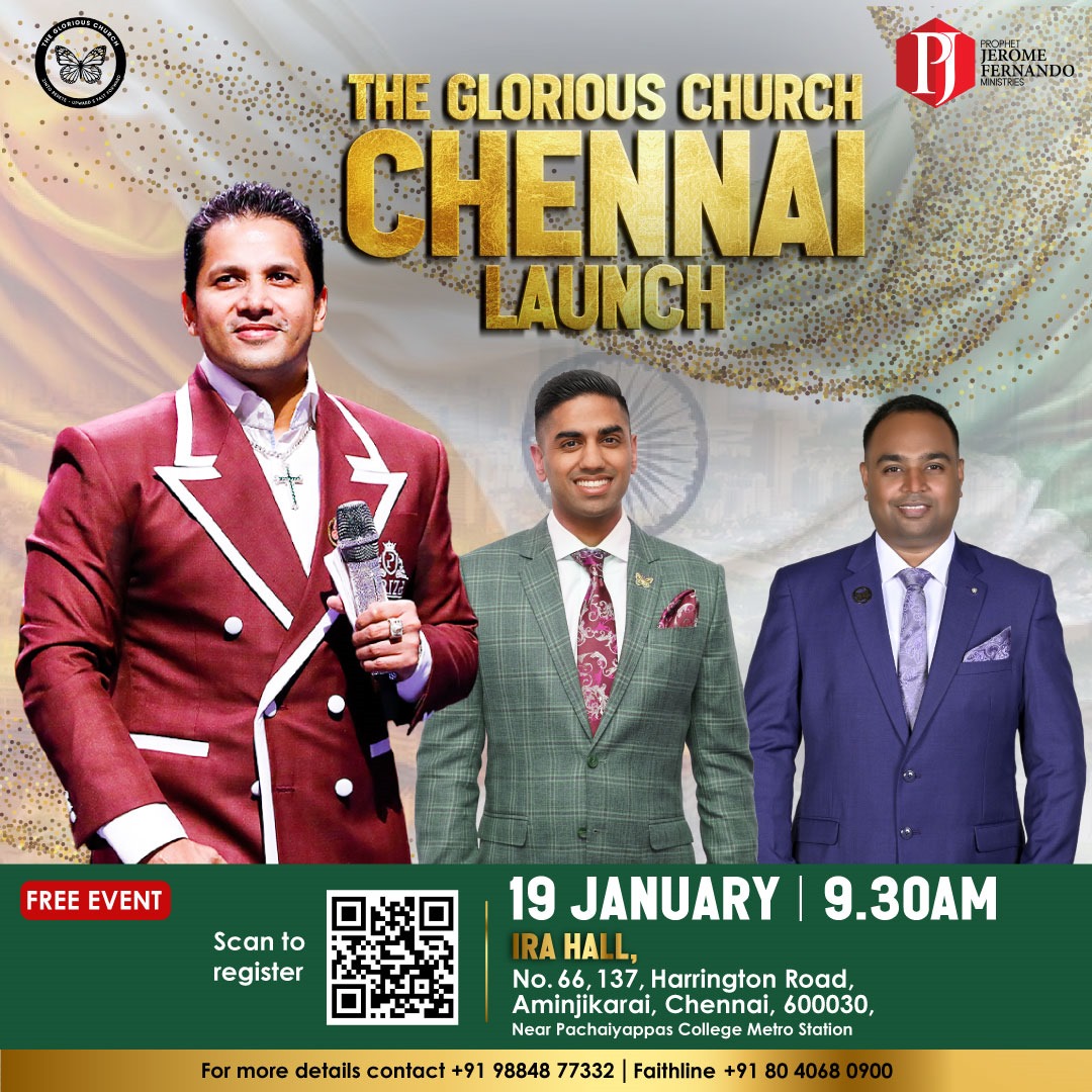 iamphiljosh's tweet photo. A new beginning and a new season for TGC Chennai. A prophecy being fulfilled! Join us this Sunday at 9:30am 

Registration - https://t.co/9GGMfoBRiz https://t.co/8WYjFEh6hh