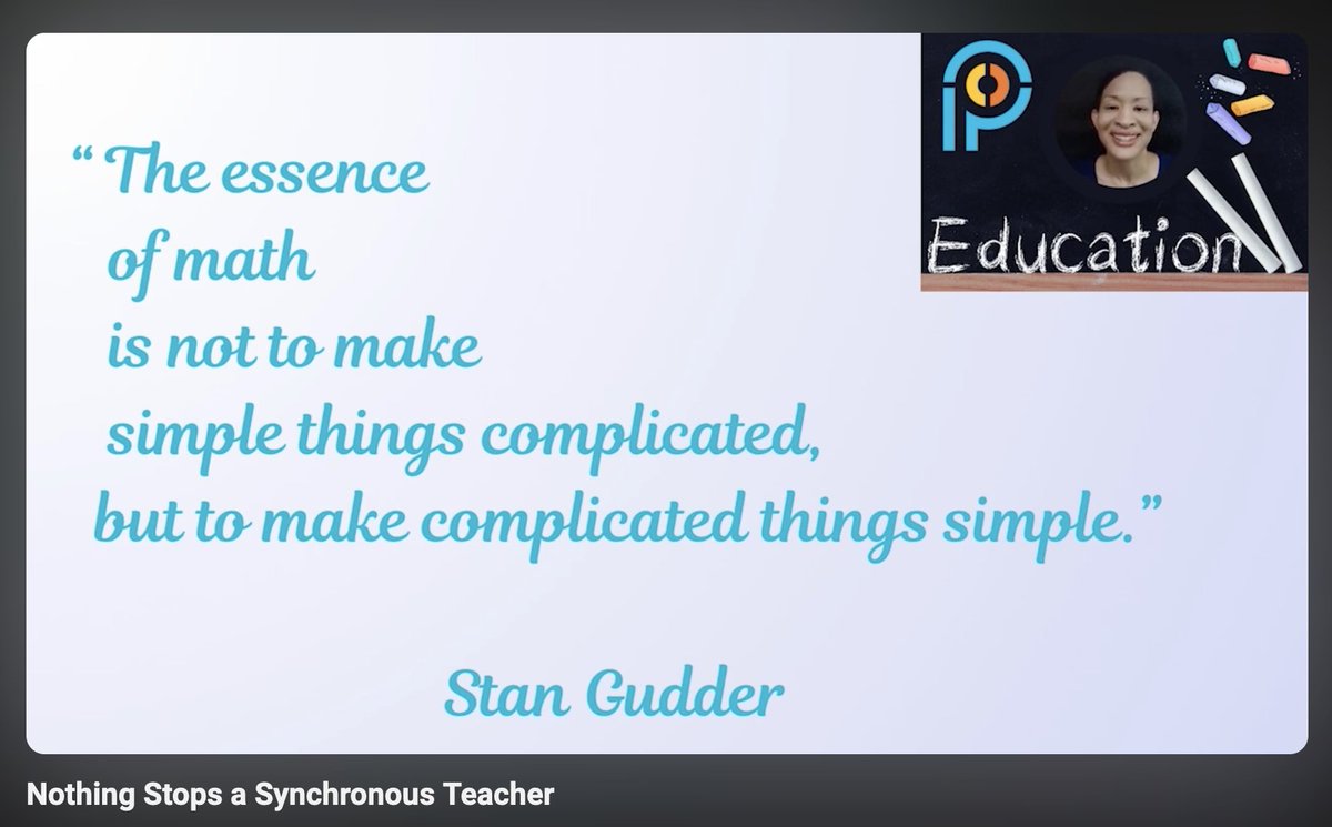 ProxLearning's tweet photo. 🥳 Nothing Stops a Synchronous Teacher! When it comes to teaching, flexibility and determination are key—and Ms. Kamille Campbell exemplifies both.

Watch the full teacher feature here: 
🎥 - https://t.co/qvJEcGEGsM

#VirtualTeaching 
#TeacherFeature 
#MathTeacher
#Synchronous https://t.co/I160m4vxpa