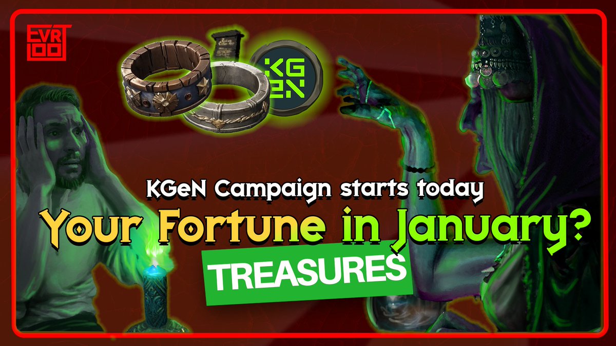 We teamed up with our friends at <a href="/KGeN_Community/">KGeN Community</a> and launched...

🟩 Green January

A campaign tailored to exclusive treasures, a chance to upgrade your character, and many new players. Find out why jumping back in now is great timing and what's in it for you 👇