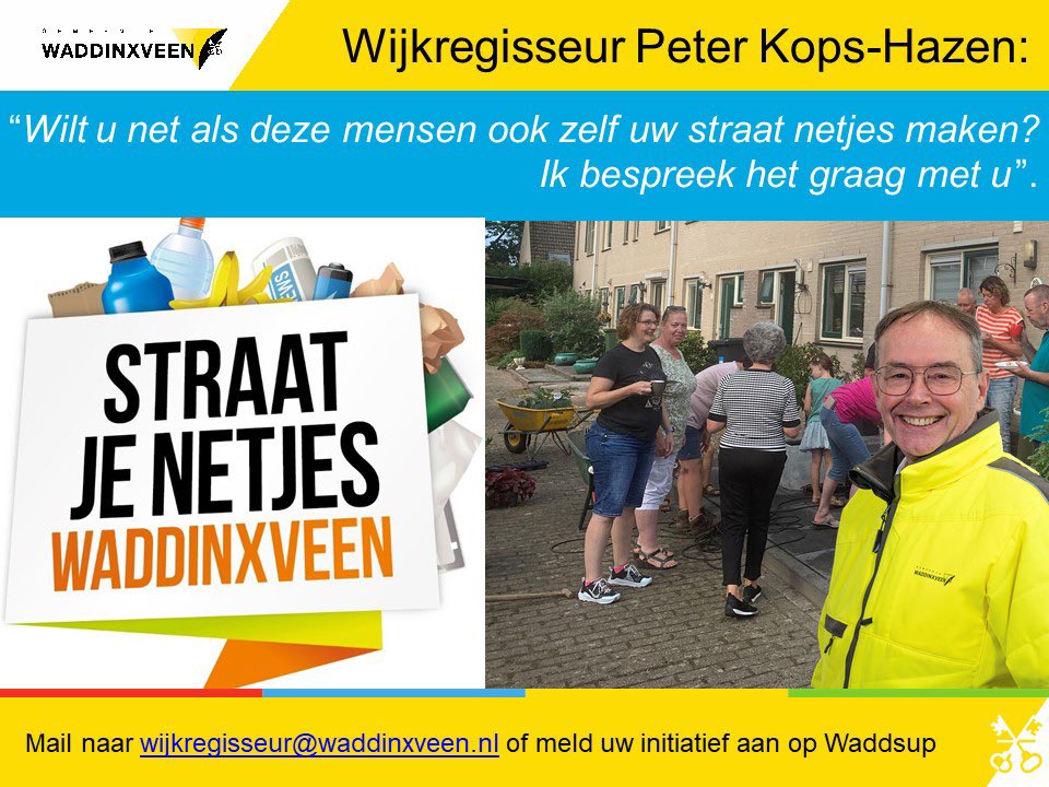 Wijkregisseurs Waddinxveen tweet media