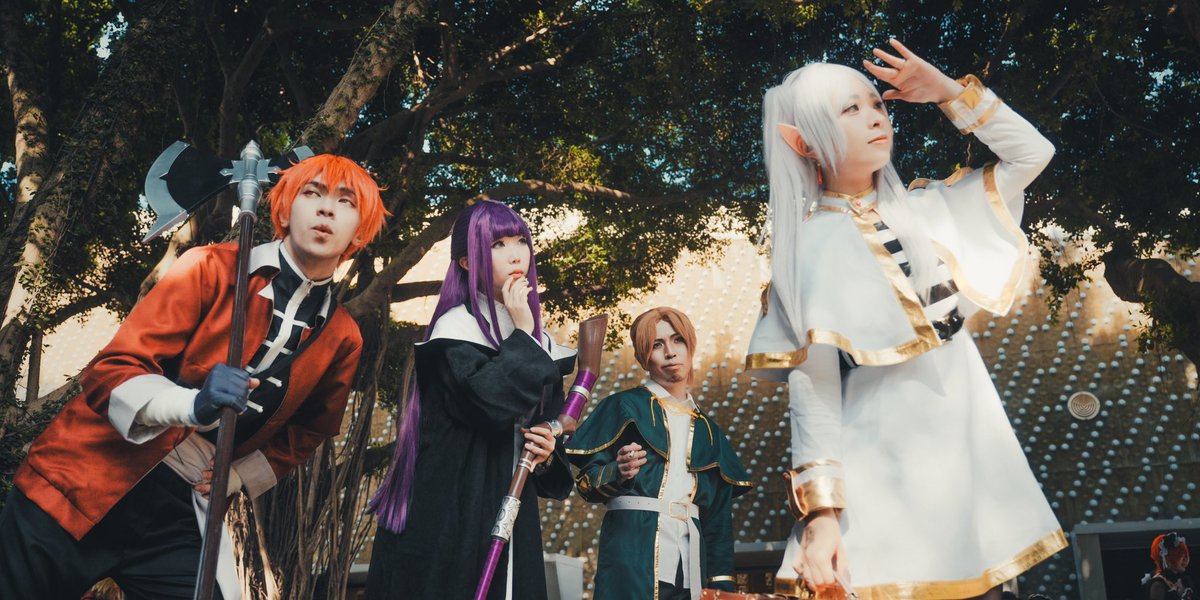 ama_yudoufu's tweet photo. コスプレ
葬送のフリーレン
フリーレン一行
📷ASABAさん
#FF43 #台湾FF #開拓動漫祭 https://t.co/isWPrxnwK6