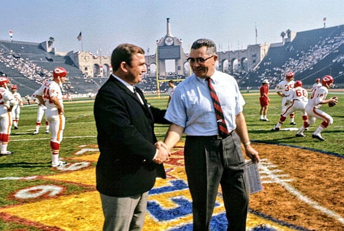 It all began with just a handshake.

The first Super Bowl, 58 years ago today