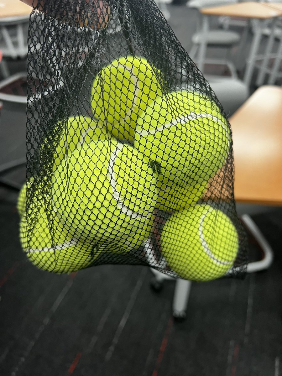 MrsStrole's tweet image. How does a bag of tennis balls relate to Algebra1? With the help of @desmosclassroom HonAlg Ss @FJHChargers will investigate to find the connection. Stay tuned! #seeingmath