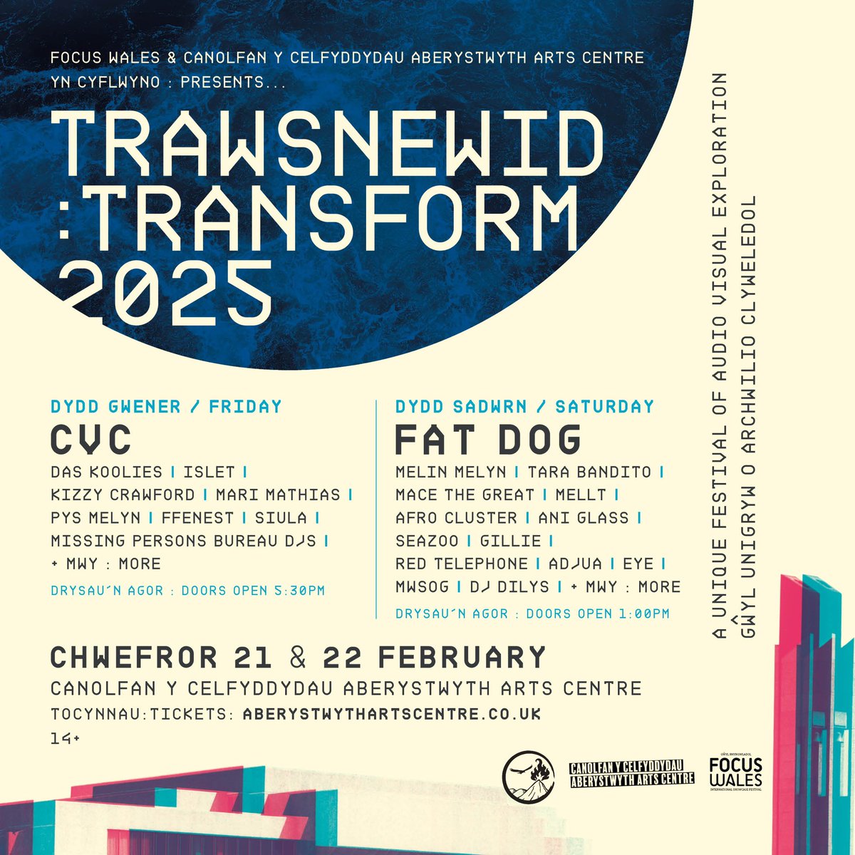 Red Telephone (@_redtelephone_) on Twitter photo We venture to Aberystwyth for the very first time on the 22nd Feb to play <a href="/trawsnewidhq/">TrawsnewidHQ</a> at <a href="/aberystwytharts/">Canolfan y Celfyddydau Aberystwyth Arts Centre</a> alongside a smorgasbord of Welsh music talent. Get yer tickets in…
🎟️ aberystwythartscentre.co.uk We venture to Aberystwyth for the very first time on the 22nd Feb to play <a href="/trawsnewidhq/">TrawsnewidHQ</a> at <a href="/aberystwytharts/">Canolfan y Celfyddydau Aberystwyth Arts Centre</a> alongside a smorgasbord of Welsh music talent. Get yer tickets in…
🎟️ aberystwythartscentre.co.uk