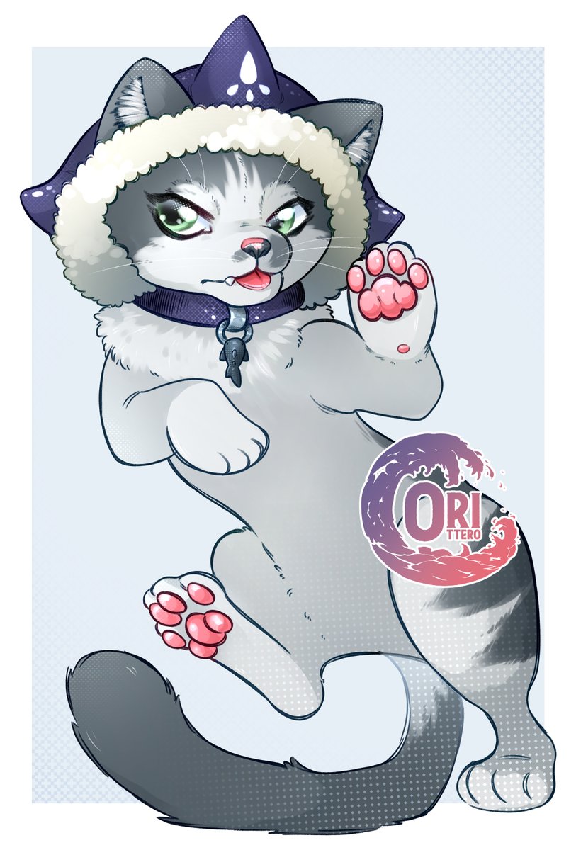 • -------------------------❄️-------------------------- •
Na wer sitzt dem da auf dem Tresen von der Taverne? 

Sagt Hallo zu Lotti, Herrscherin der OceanTaverne🍺
Wenn man sich gut stehlt mit ihr hast du gute Vorteile zb kannst du teil der Abenteuergilde werden ⚔️🛡️
#Gervtuber