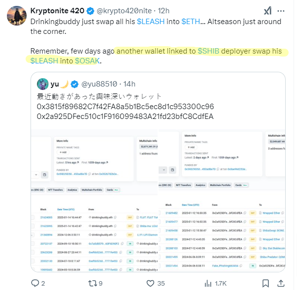 🚀 Will #Devcon2025 Launch $OSAK into $SHIB Status? I’m calling it— <a href="/OsakaProtocol/">Osaka Protocol</a>  could really be the next $SHIB sending thousands into crypto millionaire status! 

Here’s why: 👇

🔑 Key Takeaways:

🌐 Decentralization reborn
💧 Same liquidity added as $SHIB
📜 Same contract
