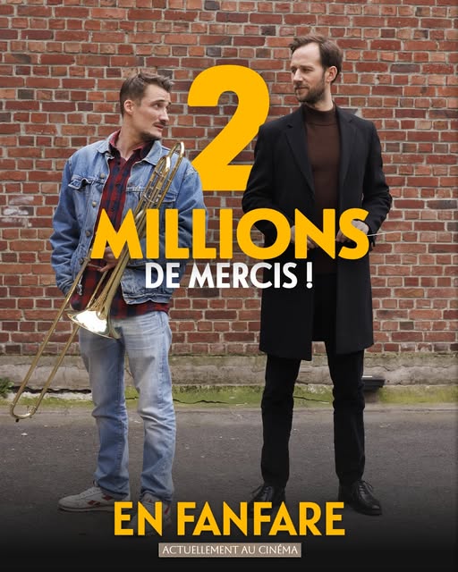 2 million de spectateurs pour EN FANFARE !
Merci pour vos rires, vos larmes et vos applaudissements
2 million spectators for EN FANFARE!
Thank you for your laughter, your tears and your applause
open.spotify.com/album/0R2iDGxX…
#enfanfare #michelpetrossian #plazamayorcompanyltd
