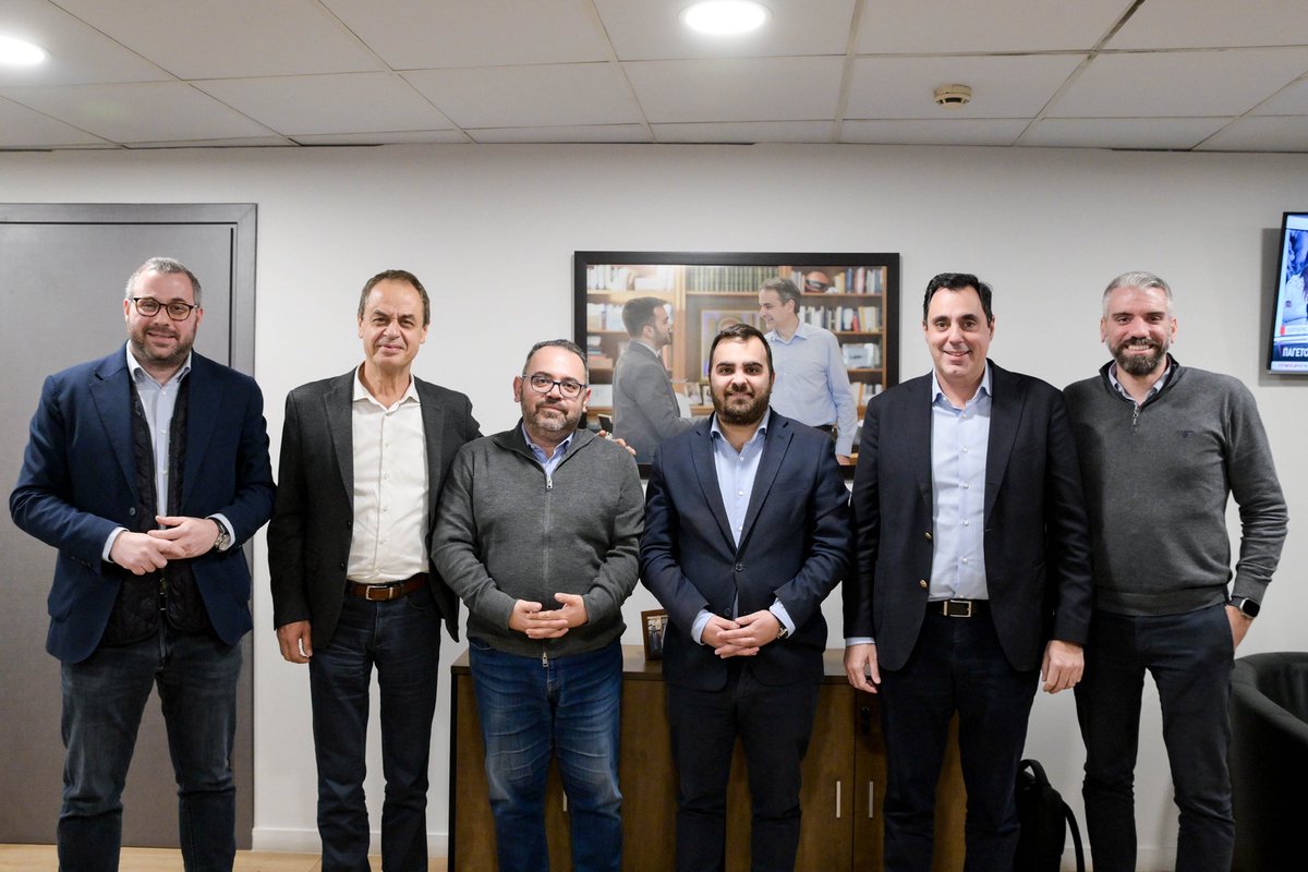 ONNED's tweet photo. Πραγματοποιήθηκε χθες η πρώτη συνεδρίαση του Διευρυμένου Εκτελεστικού Γραφείου της ΟΝΝΕΔ για το 2025.

👉🏻 https://t.co/prM7bUpmHC https://t.co/7bNmmwD3Y8