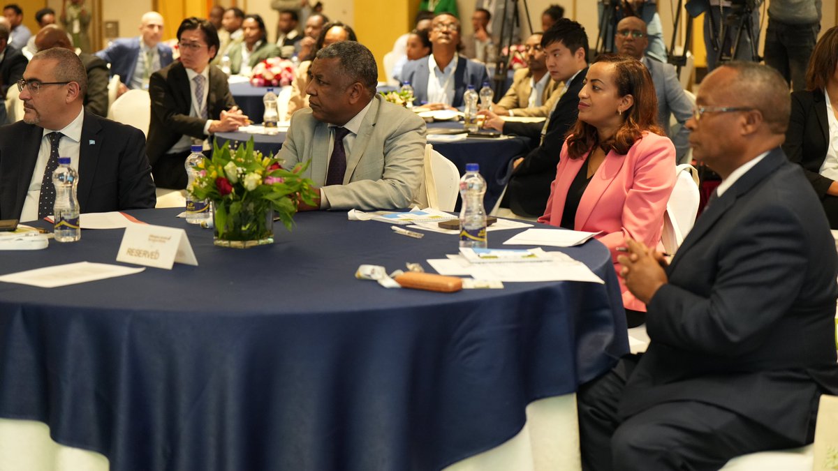 FoodSystems's tweet photo. Day 1 of the National Workshop for the Convergence Initiative in Ethiopia is underway.

Bringing together 120 participants, including National Convenors H.E. Dr. Girma Amente, Minister of Agriculture, and H.E. Dr. @MekdesDaba, Minister of Health, the workshop is focused on aligning #FoodSystems transformation with #Nutrition and #ClimateAction. 🌱🌍

🤝 In collaboration with @EthiopianATA, @FAOEthiopia, and the Government of #Ethiopia.

🔗 Learn more: https://t.co/R2CcsRMJcS