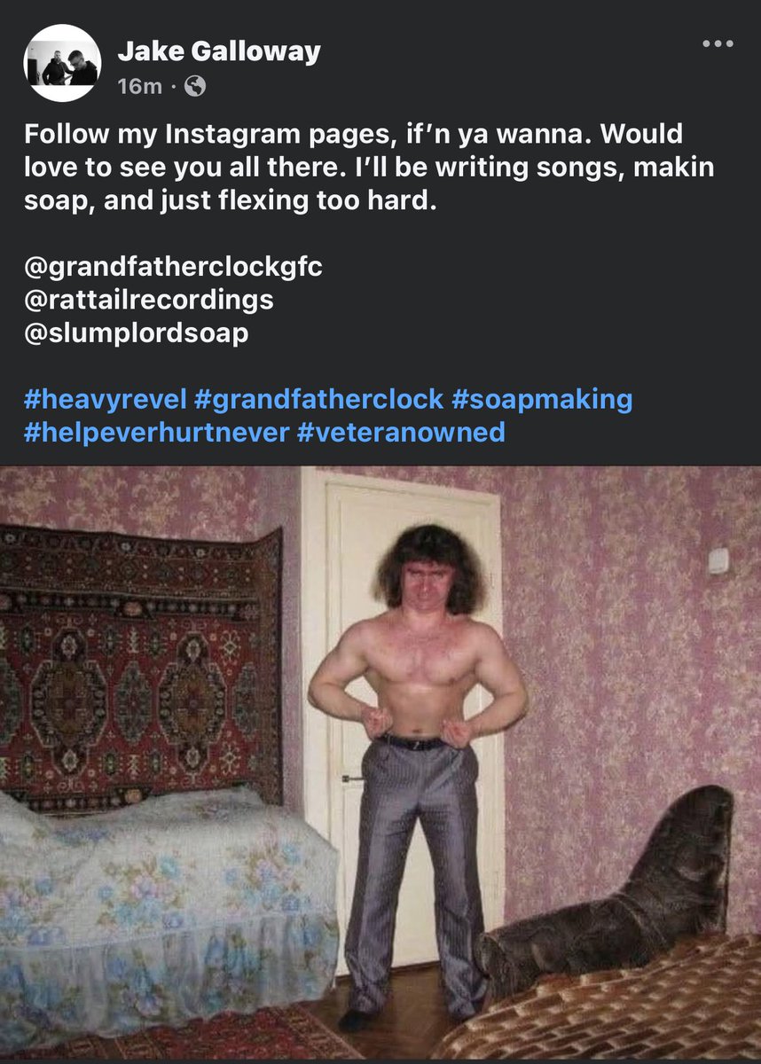 rattailrecs's tweet image. 👋🏻 #PTSDprojects #heavyrevel #grandfatherclock #rattailrecordings #slumplordsoap #helpeverhurtnever