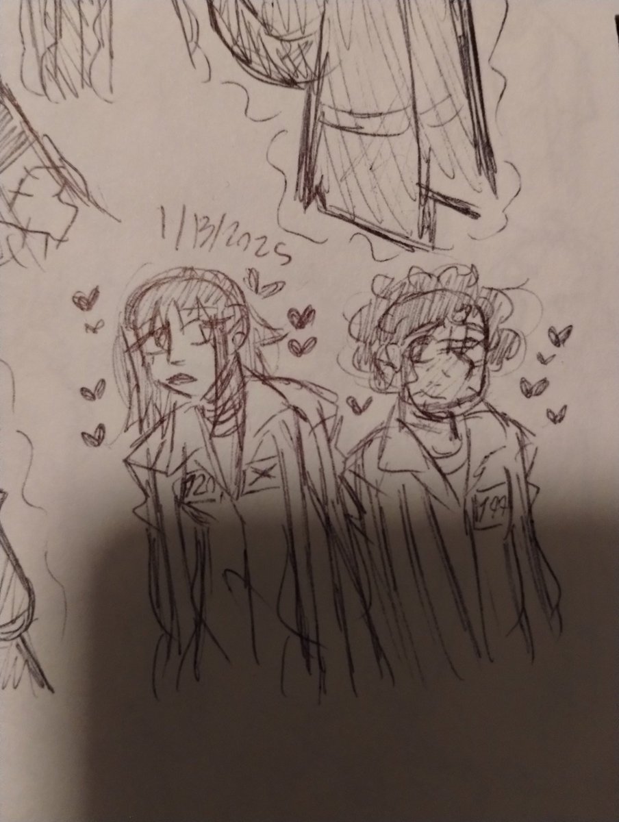 InkyEvergreen's tweet photo. A lil drawing of my favorites goobers
#SquidGame #SquidGame2 #squidgamefanart #player120 #hyunju #player199 #aliabdul #sketch #drawing #doodle #art #lovethem💕💕 https://t.co/UxSENGR2Yl