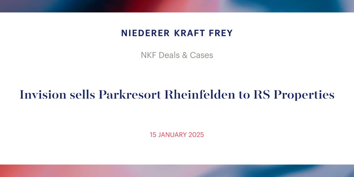 Niederer Kraft Frey tweet media