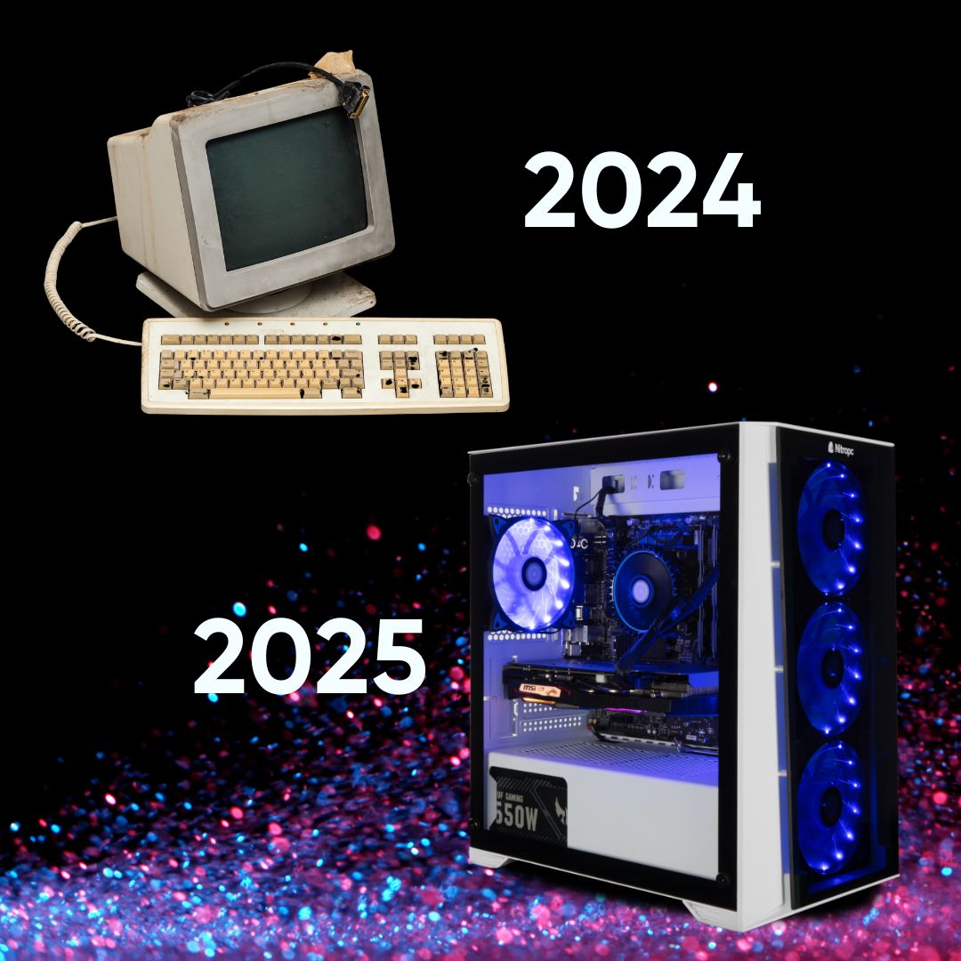 Nitro_PC's tweet photo. Con estos descuentos, ¿quién dijo cuesta de enero? Empieza el año a tope 🔥y hazte con el PC ideal. 💻
¿Antes? Jugabas con lag.😒
¿Ahora? Juegas con un rendimiento a tope. 🚀
#Nitropc #PcGaming https://t.co/LqvCSbvZun
