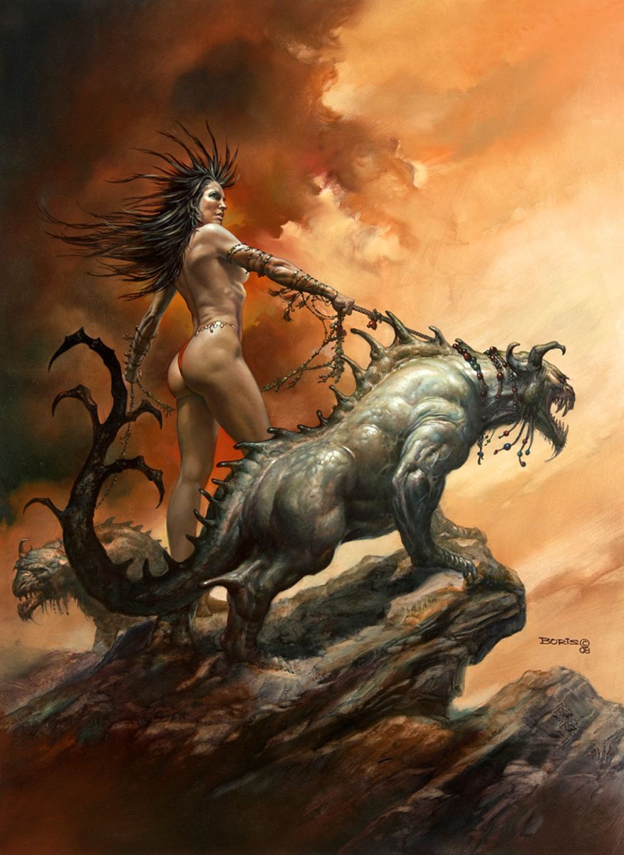 cimerians's tweet photo. art by Boris Vallejo
#fantasyart https://t.co/FYmQmdxTTT