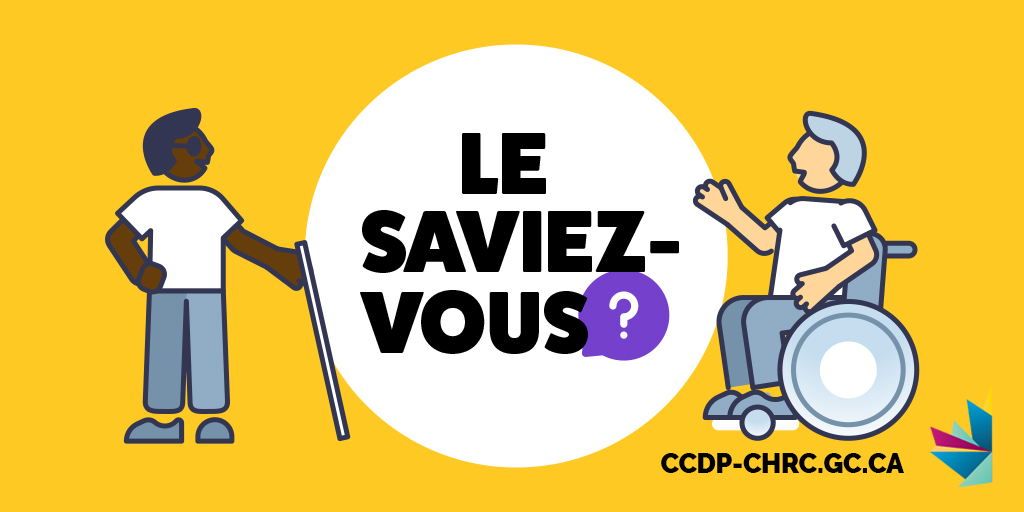 Saviez-vous que la #LCA repose sur des principes qui privilégient la dignité, l'égalité des chances et l'accès sans obstacles pour tout le monde? Ces principes guident les efforts pour bâtir un Canada plus inclusif pour tout le monde! canada.ca/fr/emploi-deve…
