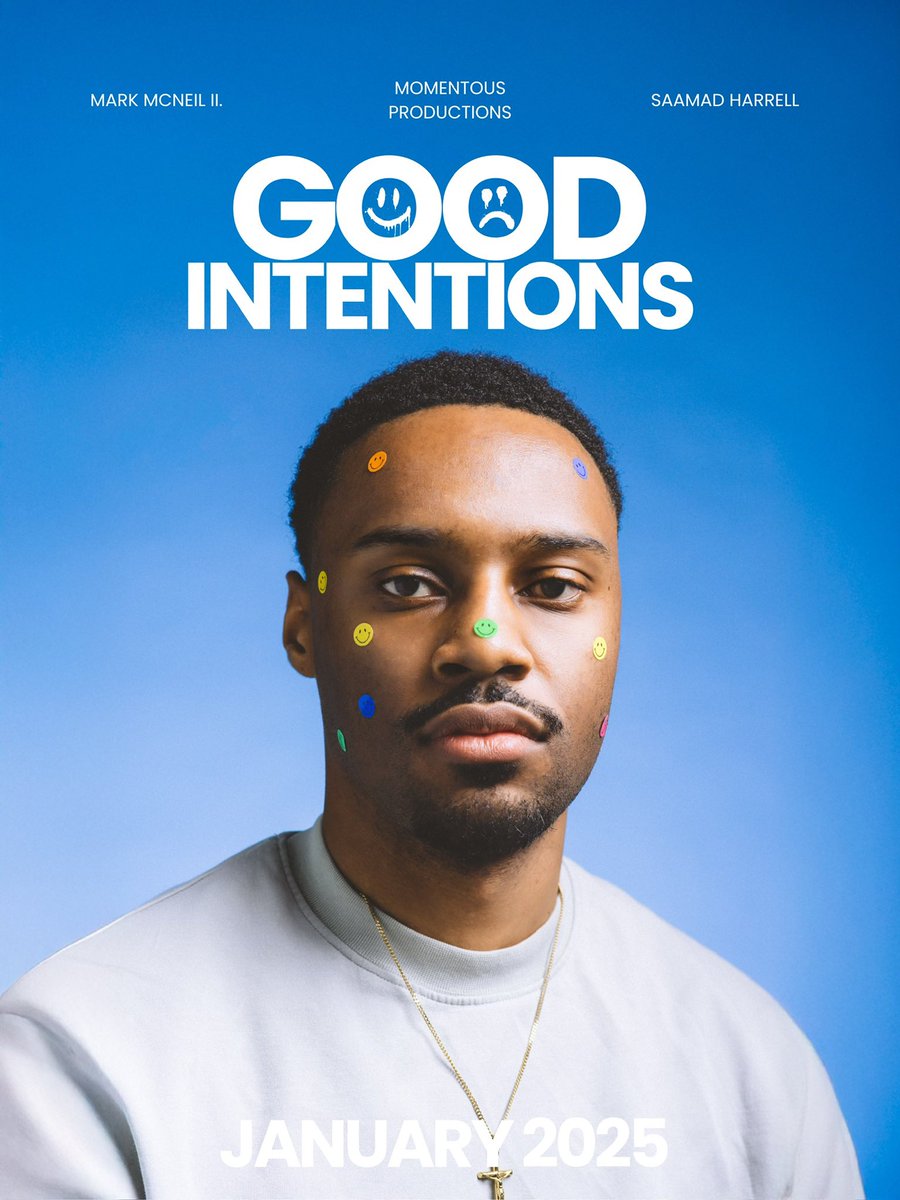 GoodIntentionTv's tweet photo. Good Intentions, starring Mark McNeil II., premieres January 22nd. https://t.co/AdY9OpsPHC