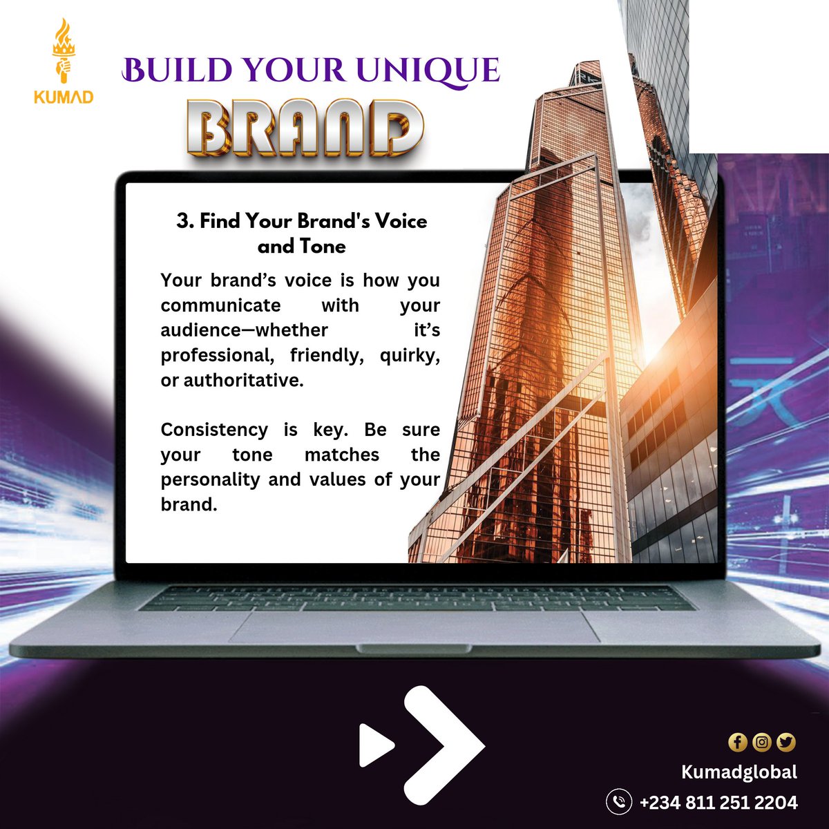 kumadglobal's tweet photo. Building a unique brand involves crafting a distinct identity that resonates with your target audience and sets you apart from competitors. Here are some tips to help you create a unique brand: A thread https://t.co/O00chwSmJ1