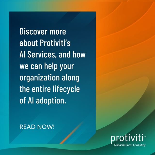 WalterKop's tweet photo. Protiviti's FAQ Guide on the Use of AI for Financial Crime Compliance is an up-to-date resource that answers AI and FCC questions and helps business leaders navigate through an ever-changing regulatory landscape. Read it now! https://t.co/OjAetg5YLm https://t.co/0v8BG6Dyyw