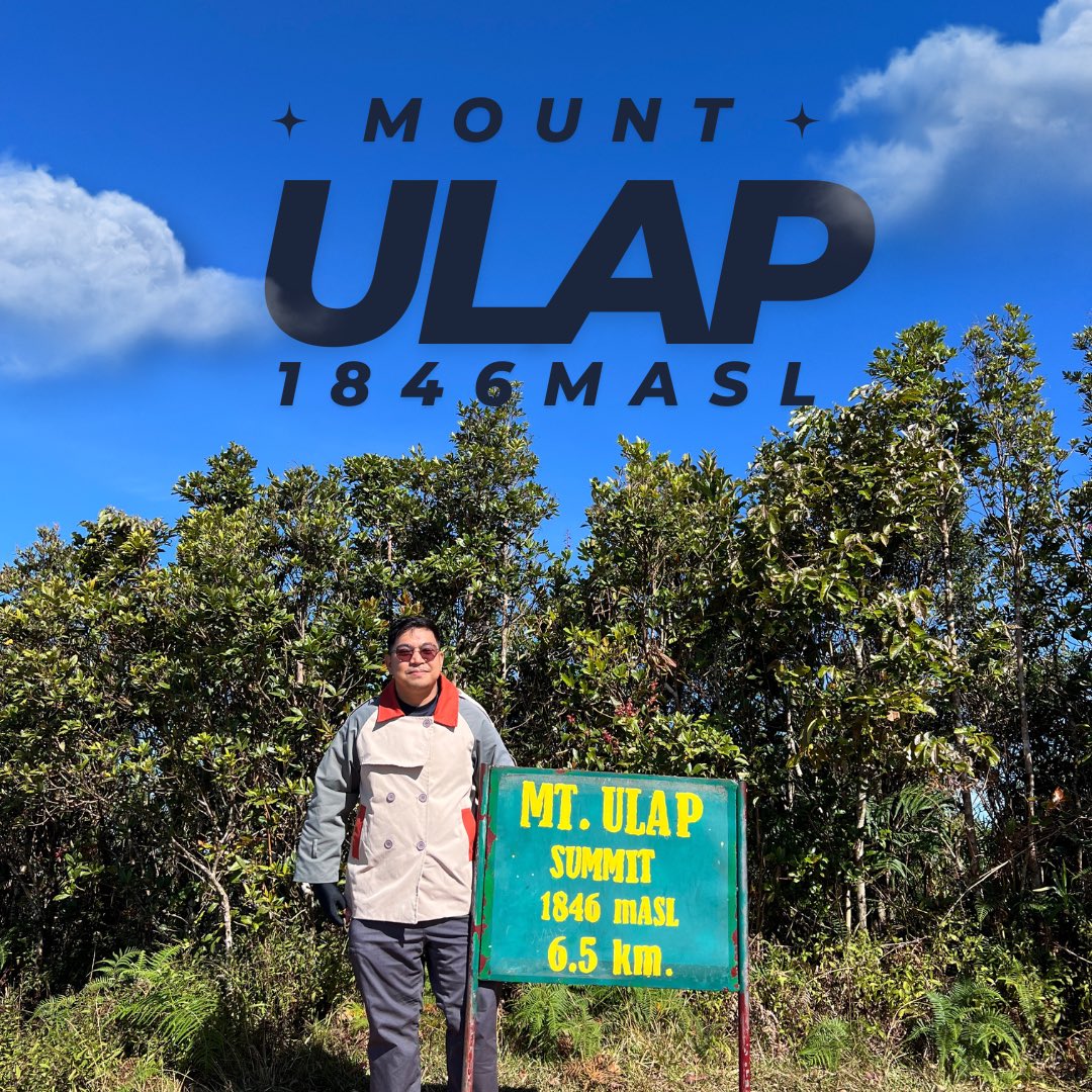 JohnnyGabcakes's tweet photo. Mt Ulap - unang akyat ngayong 2025 https://t.co/Hx0md8EZPo