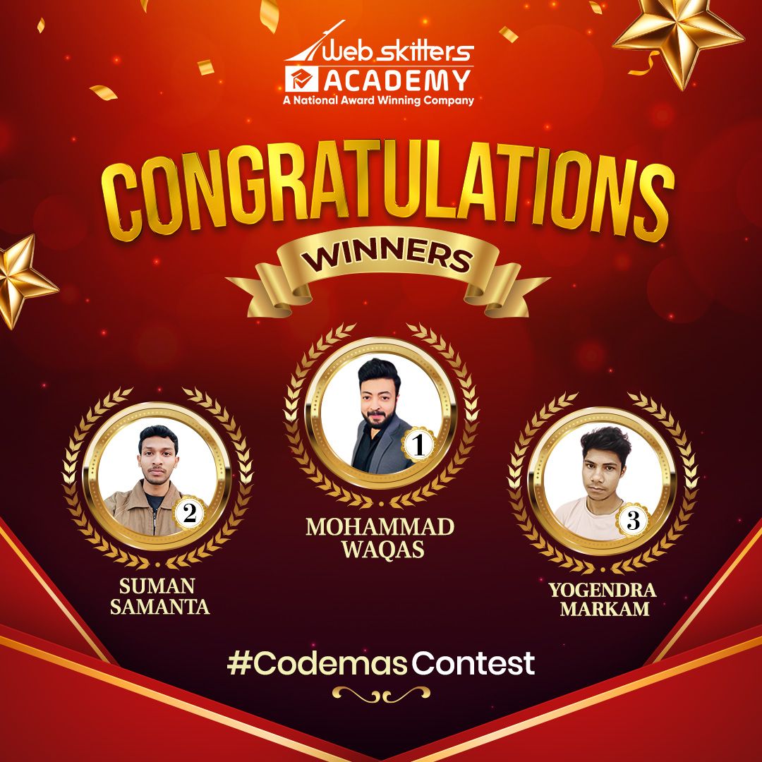 WebSkitters_Edu's tweet image. We’re thrilled to announce the winners of our Codemas Contest and Christmas Fun Trivia! 👏

#codemas #funtrivia #contestwinners #giveaway #amazonvoucher #WebskittersAcademy