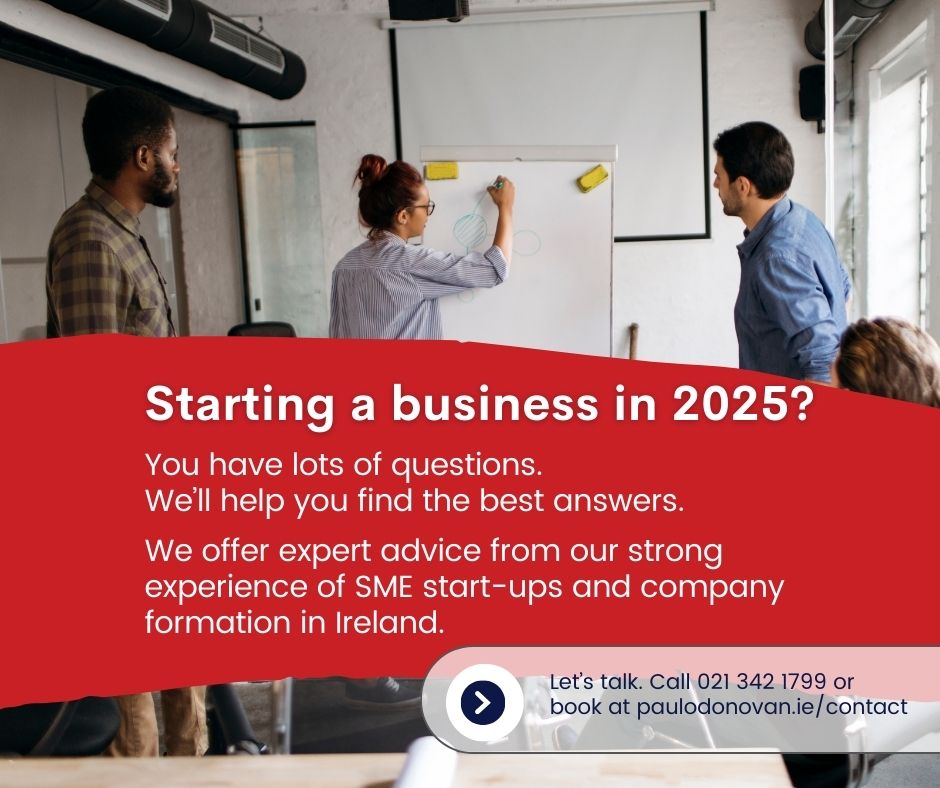 Thinking of starting a business in Ireland this year? 

We know how expensive and time-consuming it can be to get a business off the ground. Contact us to book a free consultation with an experienced staff member.