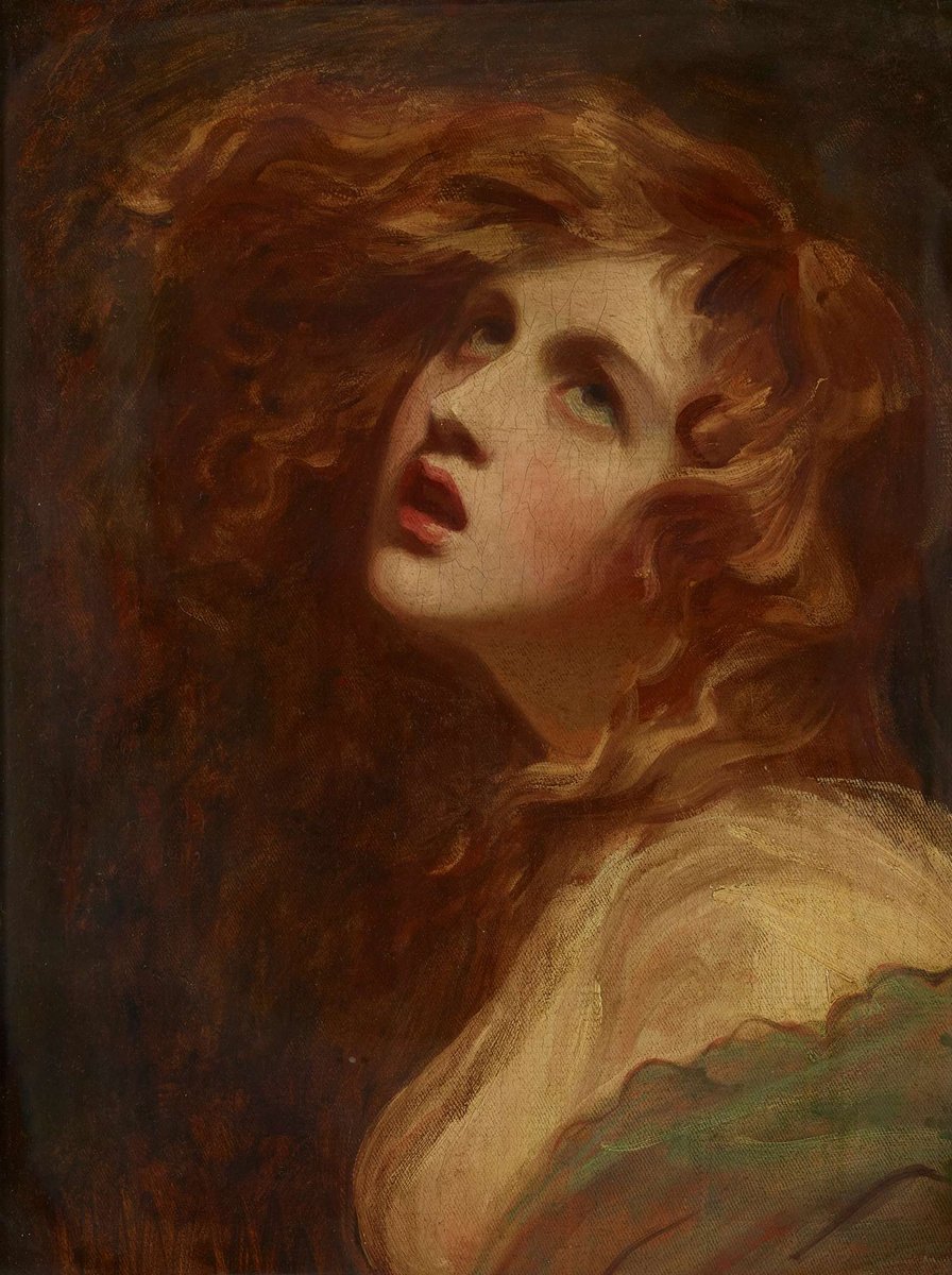 #AuctionUpdate Today's auction of The Bernard Kelly Collection saw interest for George Romney's beautiful rendering of 'Emma Hamilton as Miranda' coming in from across platforms to realise £57,700 incl premium.

lyonandturnbull.com/auctions/berna…