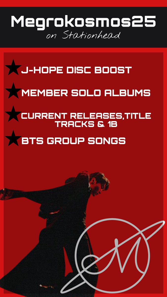 Hullo friends!

This week on megrokosmos25 on <a href="/STATIONHEAD/">STATIONHEAD</a> we are giving a boost to Hobi disc! Come join us, let’s stream. Party party yeah. 

🔗: stationhead.com/megrokosmos25