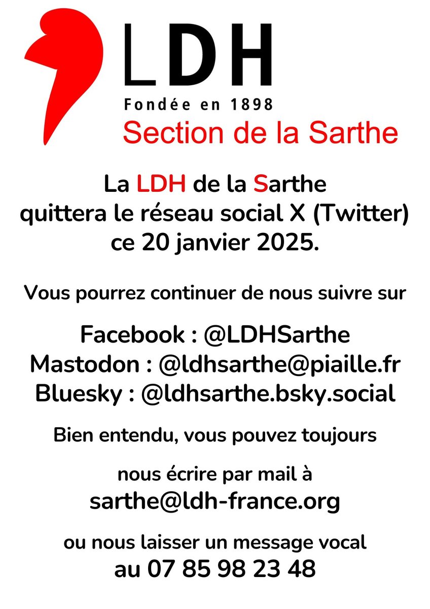 LDH Sarthe tweet media