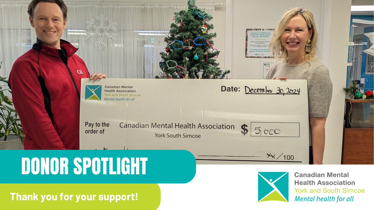 Thank you to Warren Lowe and <a href="/cb_supplies/">CB Supplies Ltd.</a> for your amazing support of mental health during the recent holiday season. Your generous donation of $5,000 is making a significant impact on our clients and the vital work we do here at CMHA.