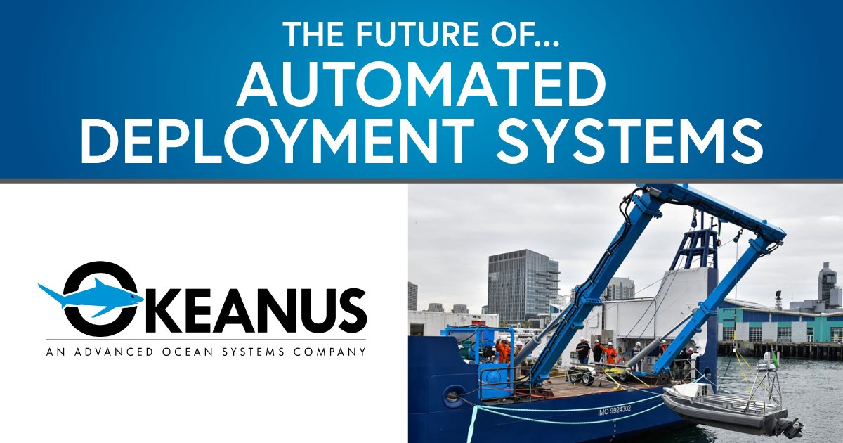 OkeanusRentals's tweet photo. THE FUTURE OF… Automated Deployment Systems Needs Rugged, Reliable &amp; Cost-Effective Solutions
 
Okeanus was featured in @oceannews’s The Future of Ocean Technology, Vol. 5. To read more, visit: https://t.co/B0jie3oyuG
 
#marineengineering #offshoreoperations #oceantechnology https://t.co/tLJsd5JHLD