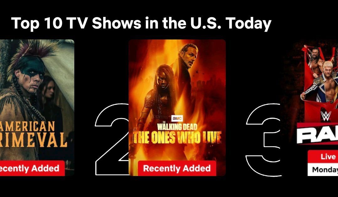 Congratulations to the #TheOnesWhoLive for earning the #2 Spot on <a href="/netflix/">Netflix</a>’s “Top 10 TV Shows”🔥
