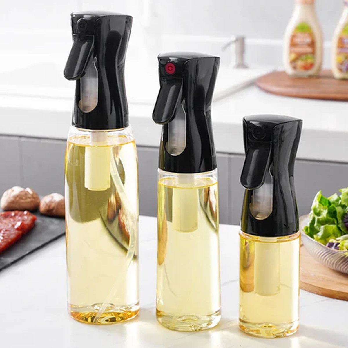 claristonshop's tweet photo. Upgrade your cooking game!

Our sleek oil sprayer delivers a fine mist for healthier, mess-free meals. Perfect for cooking, baking, and salads. Eco-friendly, stylish, and versatile—your modern kitchen essential! Shop now: https://t.co/AeZbs41E7T 

 #healthycooking #kitchengadgets https://t.co/jN9XAWcO3S