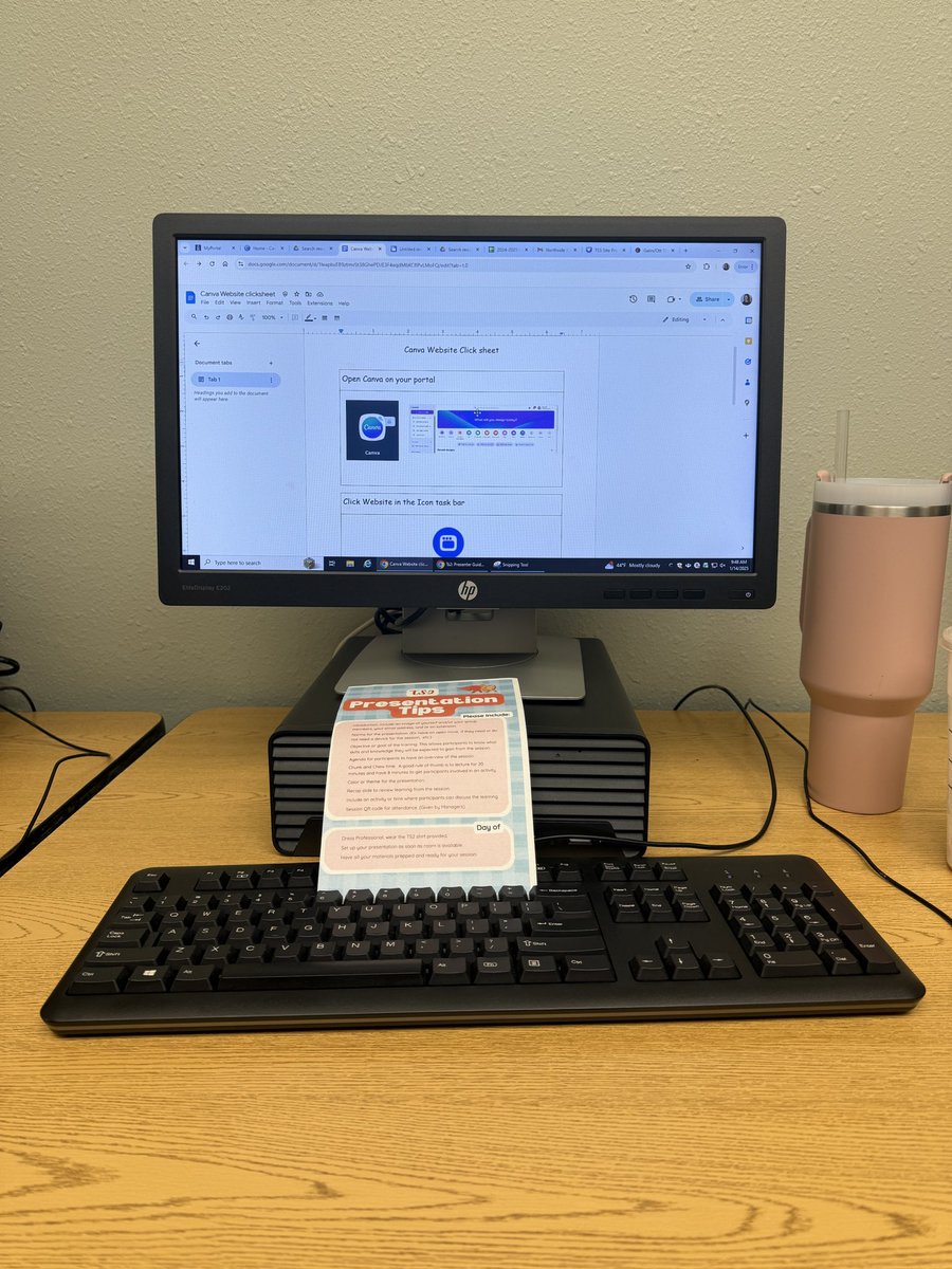 LRodriguezTSS's tweet photo. Preparing our presentation for TS2. @NISDTechTD https://t.co/nKMxkD3iOv