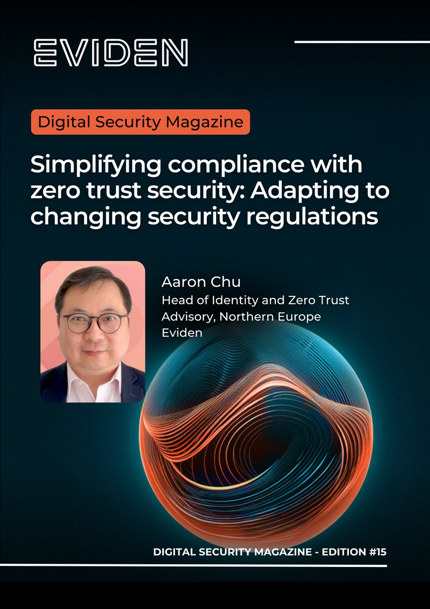 Regulatory compliance is getting more complex by the day. From #GDPR and #HIPAA to #DORA, staying compliant means juggling evolving standards while maintaining security.

Discover how #ZeroTrust can help streamline compliance and secure your operations ➡️eviden.com/publications/d…
