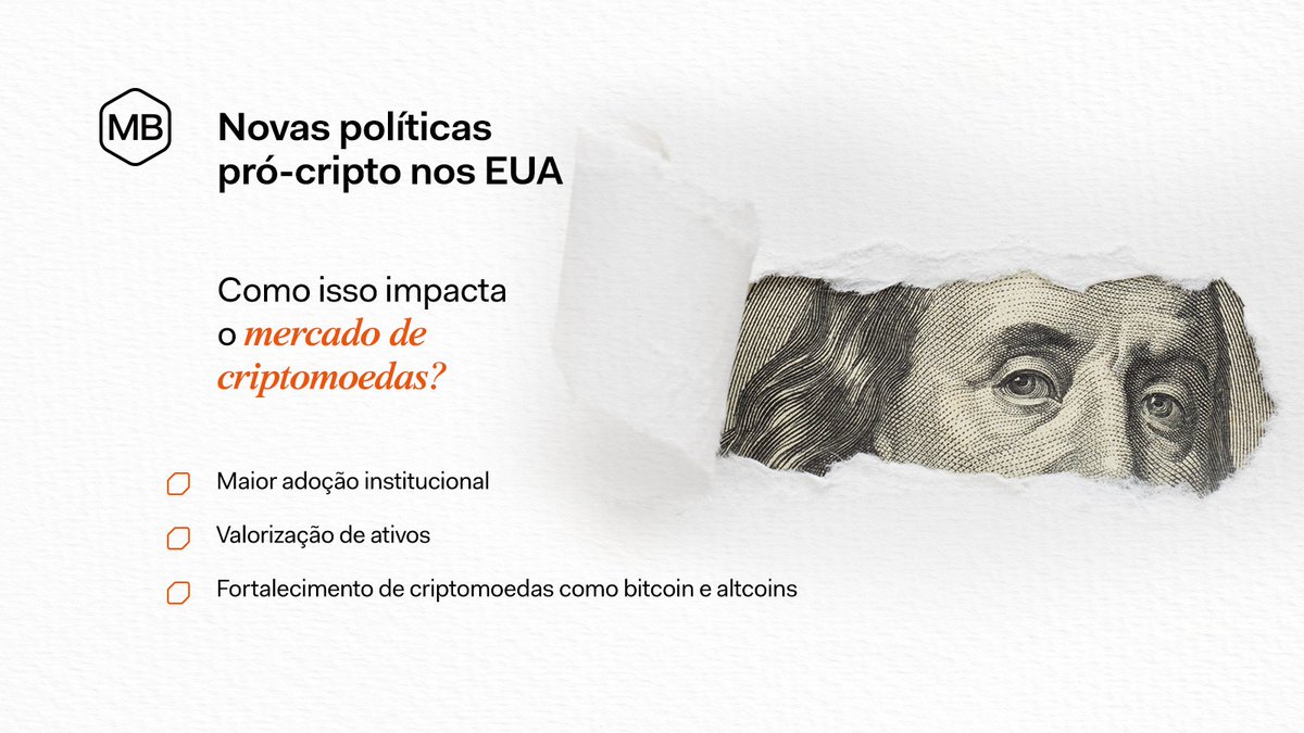 Novas políticas pró-cripto nos EUA vêm transformando o mercado de  criptomoedas em escala global. O cenário favorece uma maior valorização e  segurança para investidores. É o início de uma nova era –
