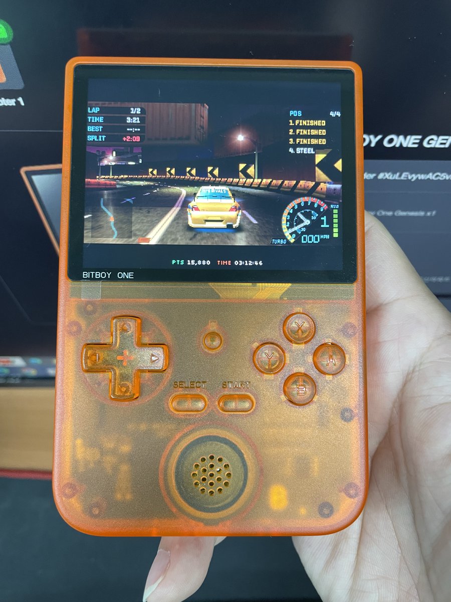 steelorian's tweet photo. Need for Speed with the #BitBoy game console
#bitboygrind
@BitboyOne https://t.co/s0yuRFOQ8z