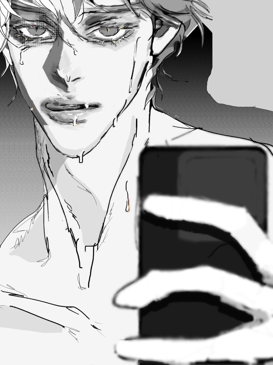 BnaWol's tweet photo. 🐶🍼💦                             
構図考えられなくて顔しか描けなかった

#CaseFileCompendium   #binganben
 #病案本  #병안본 https://t.co/Ng7xZAO6yx