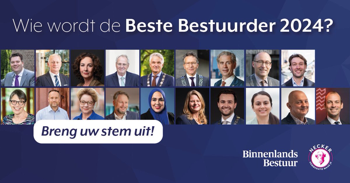 Stem op de Beste Bestuurder 2024! 
Alle genomineerden én de stemlink staan op de site👇bestebestuurder.nl/genomineerden-…