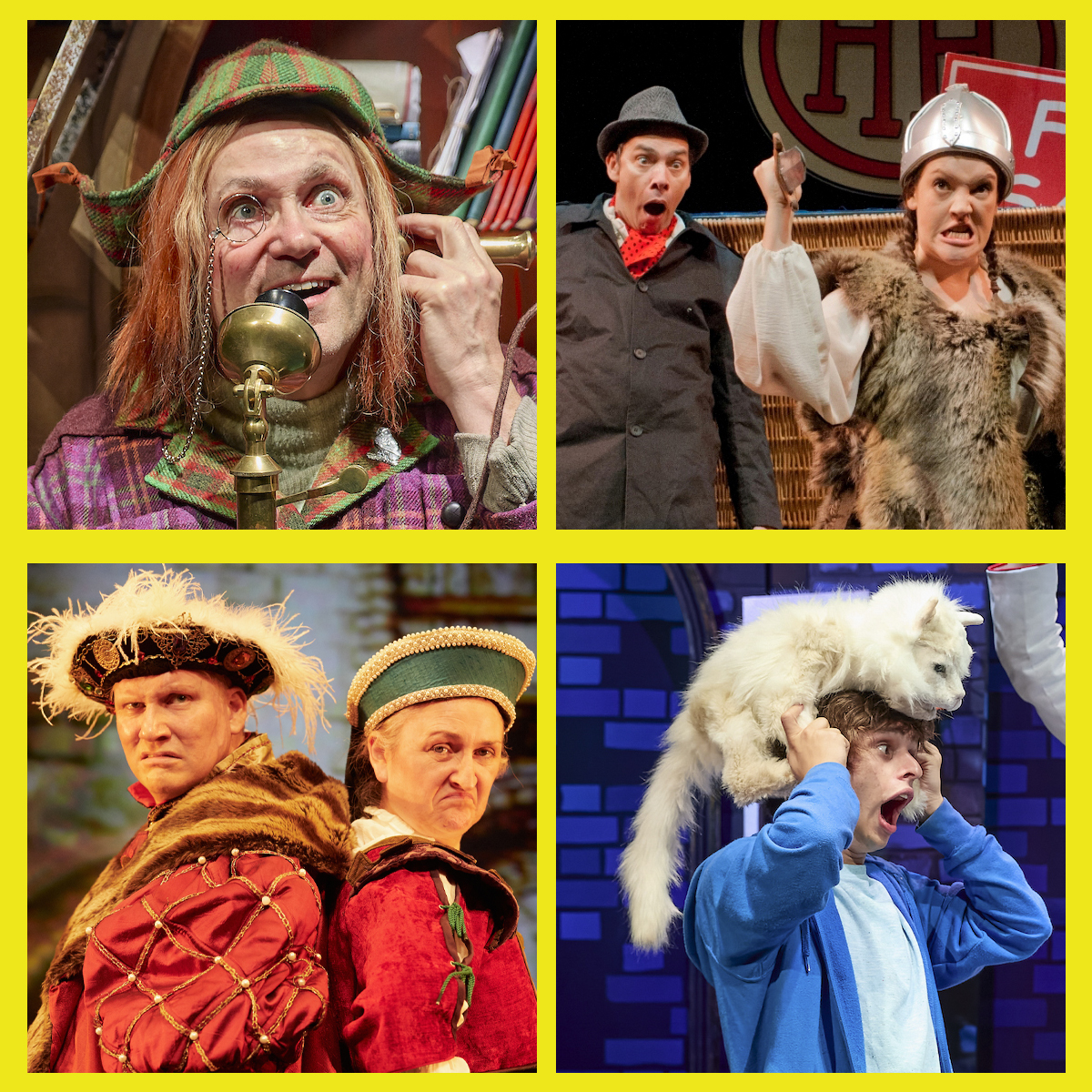 birminghamstage's tweet photo. Today is #nationalhatday so we've had a look through the Birmingham Stage archives to find some of our favourite characters' headwear! 🎩

Can you name the shows these photos come from? 🤔 https://t.co/8zfVGg0qkj