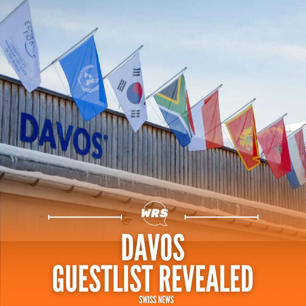 The guestlist includes... 

Ukrainian President Volodymyr Zelenskyy
Chinese Vice Premier Ding Xuexiang
Israeli President Issac Herzog
Palestinian Prime Minister Mohammad Mustafa

See link for more info... 

worldradio.ch/news/bitesize-…