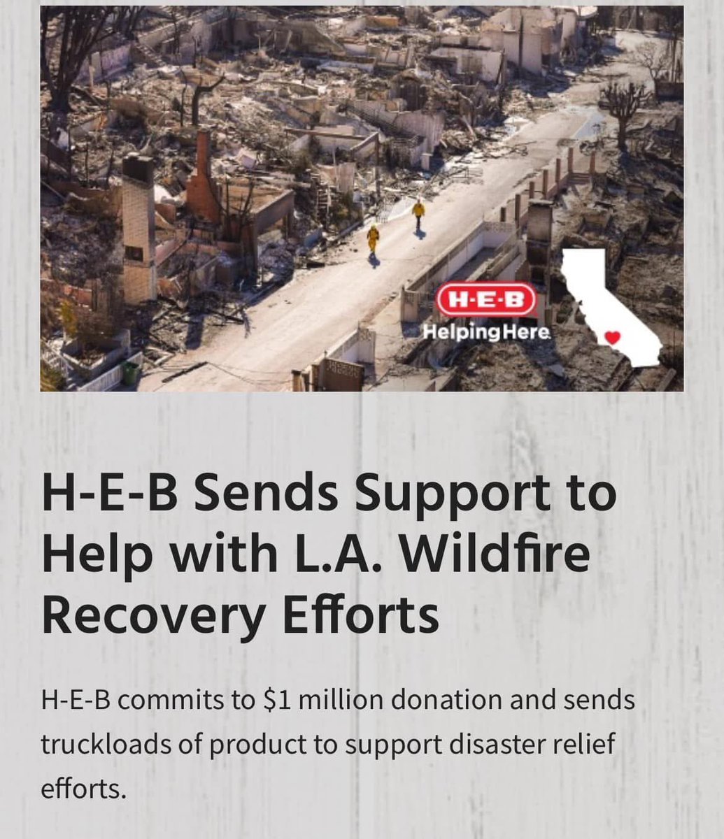 LoredoMom's tweet photo. I Love #MyHEB #peoplehelpingpeople https://t.co/bXJksAQOl9