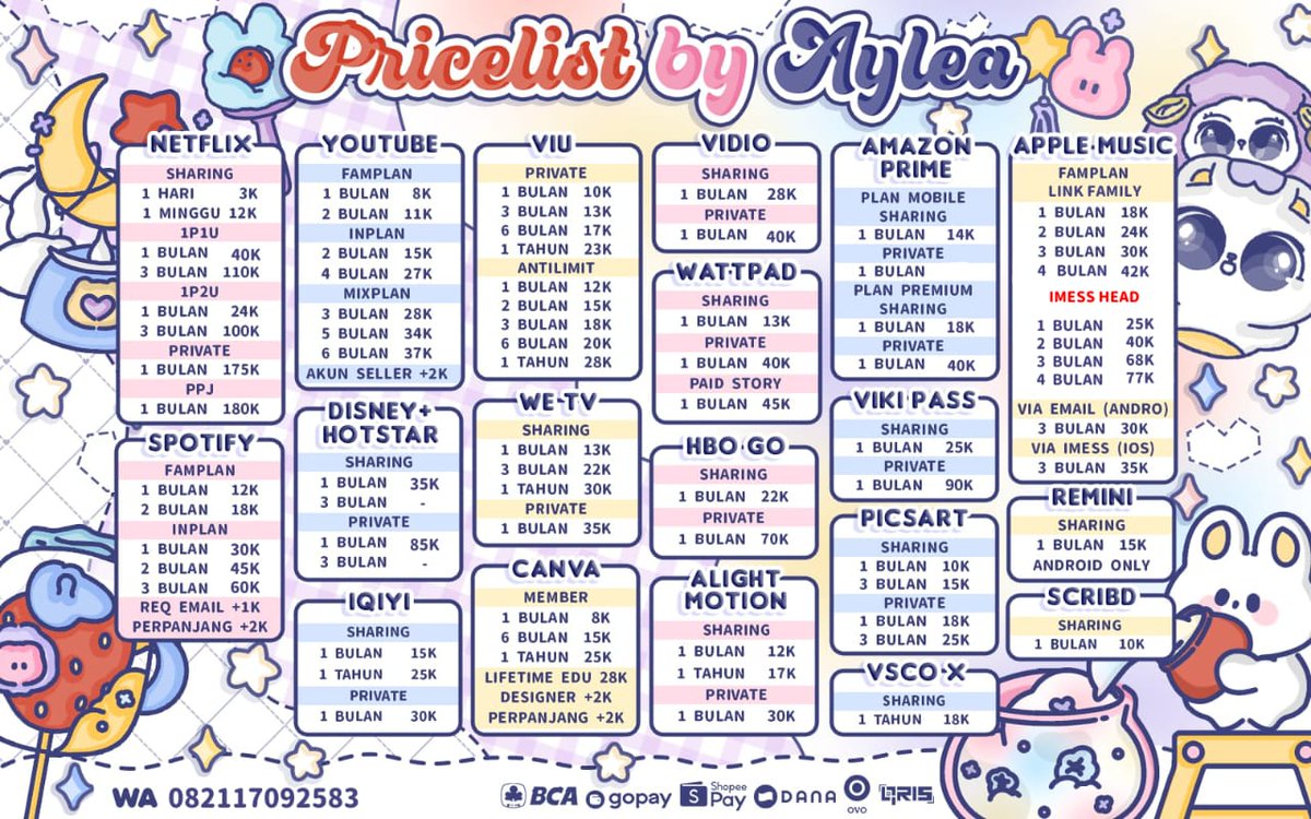 Aylea♡ open! order via WA/DM💅🏻 tweet media