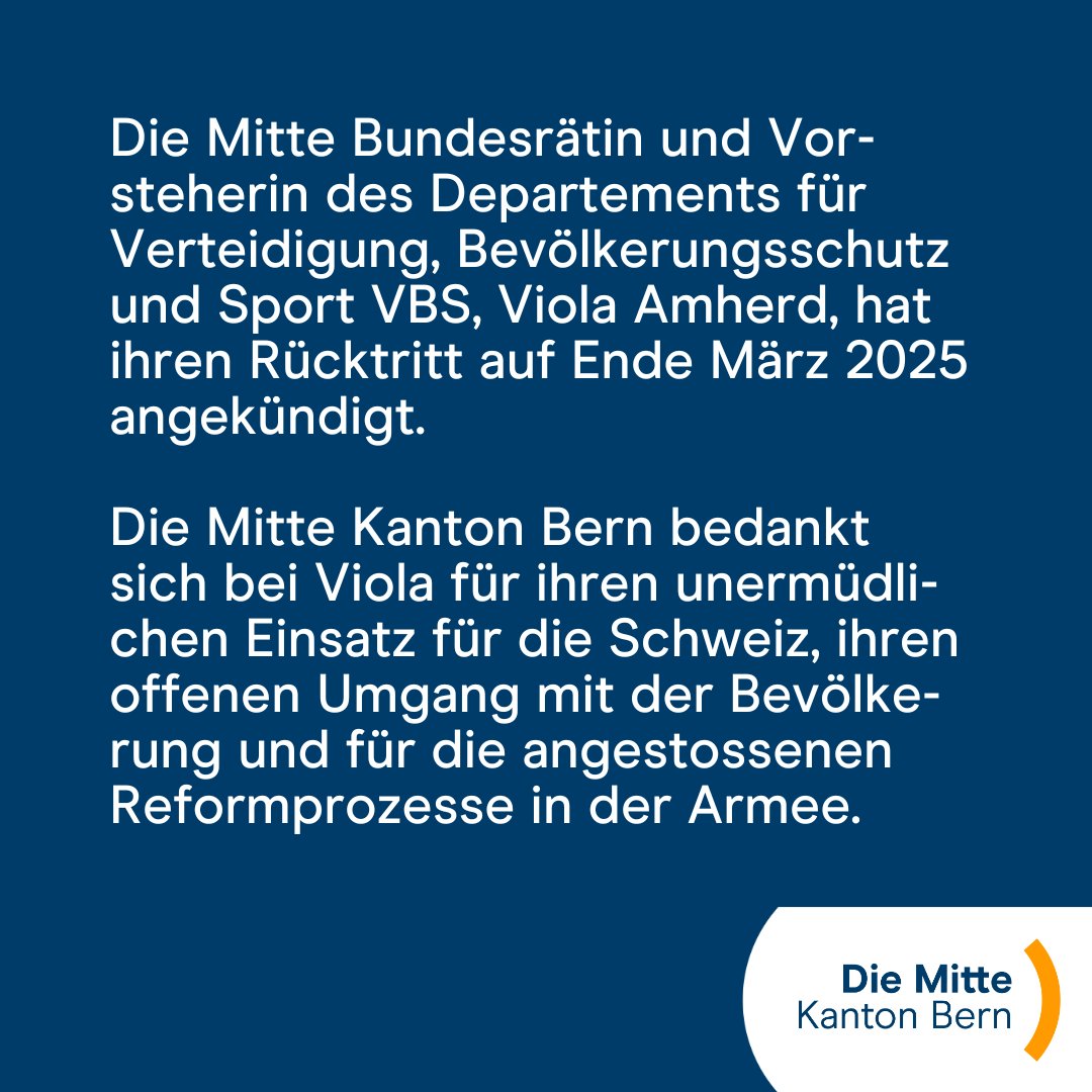 Die Mitte Kanton Bern (@diemitte_be) on Twitter photo Liebe <a href="/Violapamherd/">Viola Amherd</a>, danke für deinen Einsatz zugunsten der Schweiz! ❤️ Nun wünschen wir dir gute Erholung 🤗 #DieMitteBE #Bundesrat #ViolaAmherd Liebe <a href="/Violapamherd/">Viola Amherd</a>, danke für deinen Einsatz zugunsten der Schweiz! ❤️ Nun wünschen wir dir gute Erholung 🤗 #DieMitteBE #Bundesrat #ViolaAmherd
