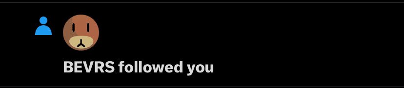 Got followed back by <a href="/B3VRS/">BEⱯRS</a>