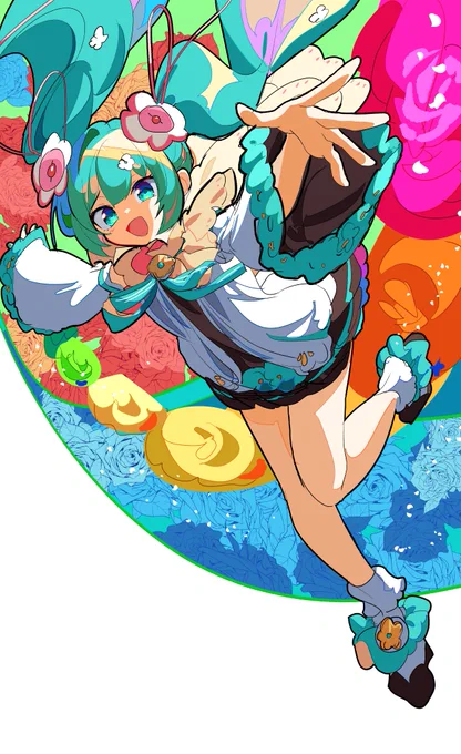 ワンドロ #初音ミク 