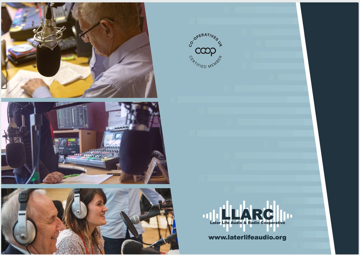 Mervyn Eastman FRSA (@mervatllarc) on Twitter photo Interested in how younger & older adults can benefit from <a href="/LLARCoop/">Later Life Audio and Radio Cooperative</a>?
Here’s how.
#Audio & #radio participation
#civic @civil engagement.
Having a direct voice rather than always filtered through age sector organisations.
We are a #cooperative
Contact laterlifeaudioradio.org Interested in how younger & older adults can benefit from <a href="/LLARCoop/">Later Life Audio and Radio Cooperative</a>?
Here’s how.
#Audio & #radio participation
#civic @civil engagement.
Having a direct voice rather than always filtered through age sector organisations.
We are a #cooperative
Contact laterlifeaudioradio.org